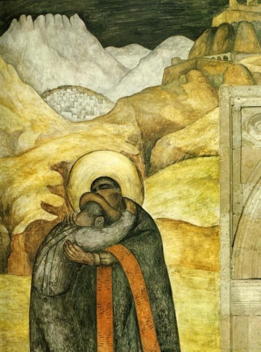 Diego Rivera The Embrace